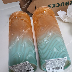 스타벅스 애니버서리 웨이브 콜드컵 텀블러 새제품 판매합니다.(710ml)