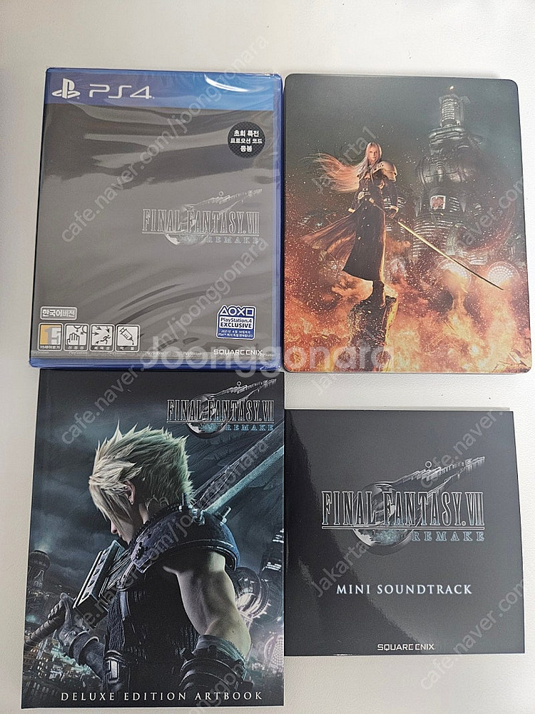 ps4 파이널판타지7 리메이크 디럭스--1