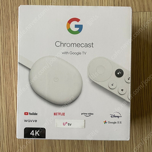 구글 크롬캐스트 4K 국내정발 미개봉 새상품