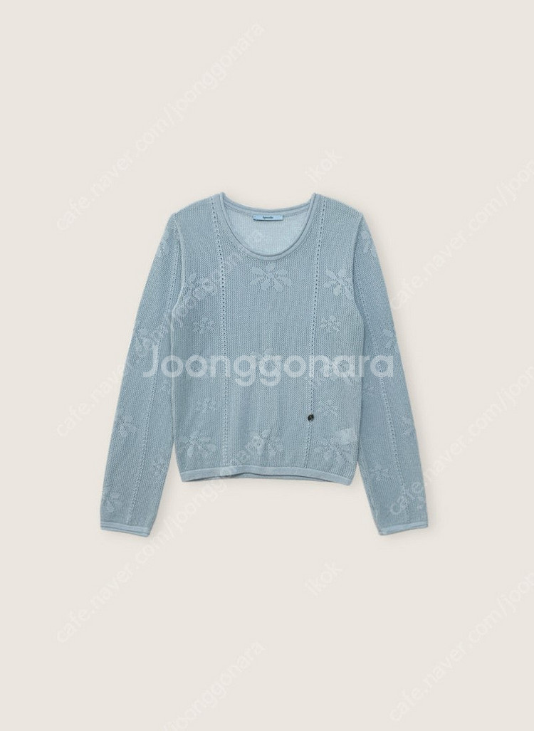 에이치모드 plumbago knit 스카이블루--0