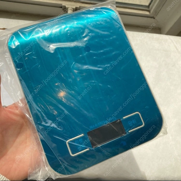 심플한 스텐 LED 주방저울 1g~1kg(미개봉) - 5,500 이미지