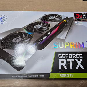 MSI RTX3080TI 슈프림 판매합니다