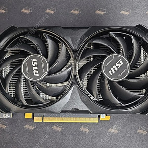 MSI RTX 4060 벤투스 2X 블랙 OC D6 8GB