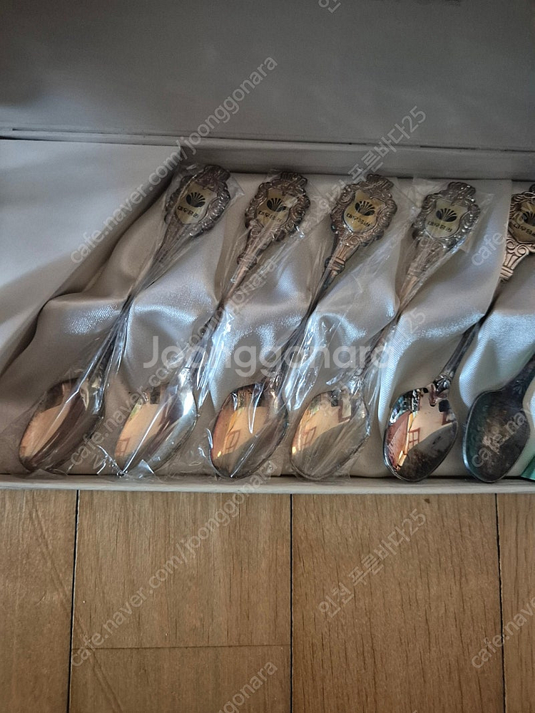 옛날 대우기념행사 티스푼--2