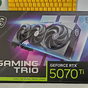 [미개봉/하남미사] MSI 지포스 RTX 5070 Ti 게이밍 트리오 OC D7 16GB 트라이프로져4