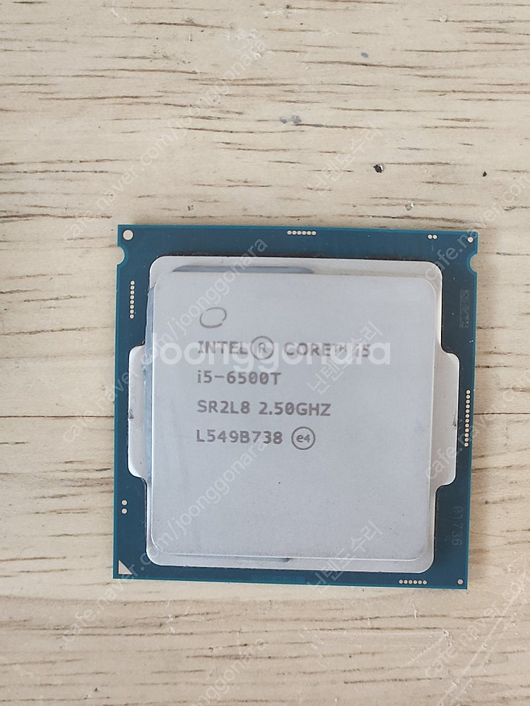 i5 6500t 저전력 6세대 1151소켓 cpu 나스용 itx용--0