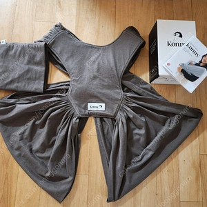 코니 아기띠 XL 모카색상