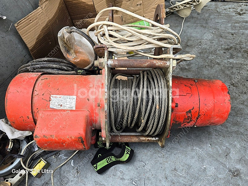 전동윈치 단상220V 300KG 부품용--2