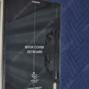 갤럭시탭 s7플러스 s8플러스 정품 북커버 키보드 케이스 s7fe s7+ s8+