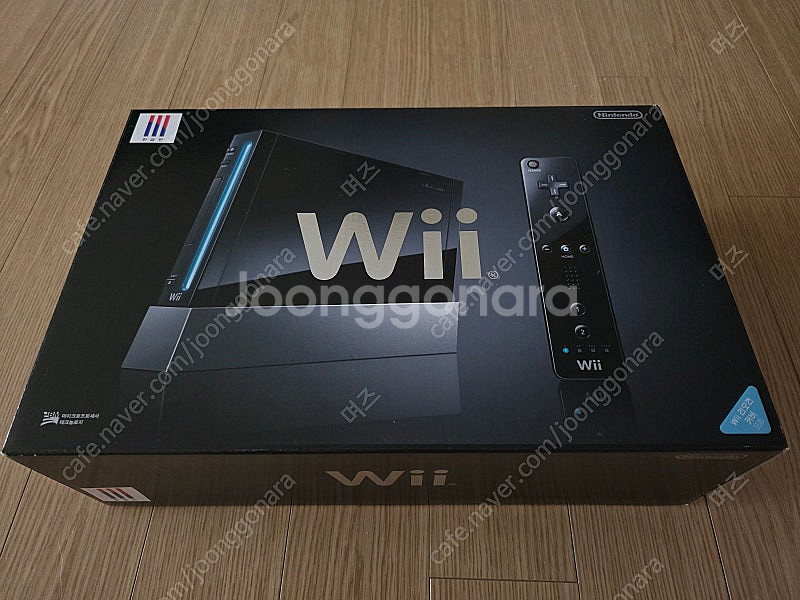 닌텐도 wii 블랙 미개봉 팝니다.--0