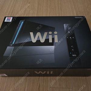 닌텐도 wii 블랙 미개봉 팝니다.