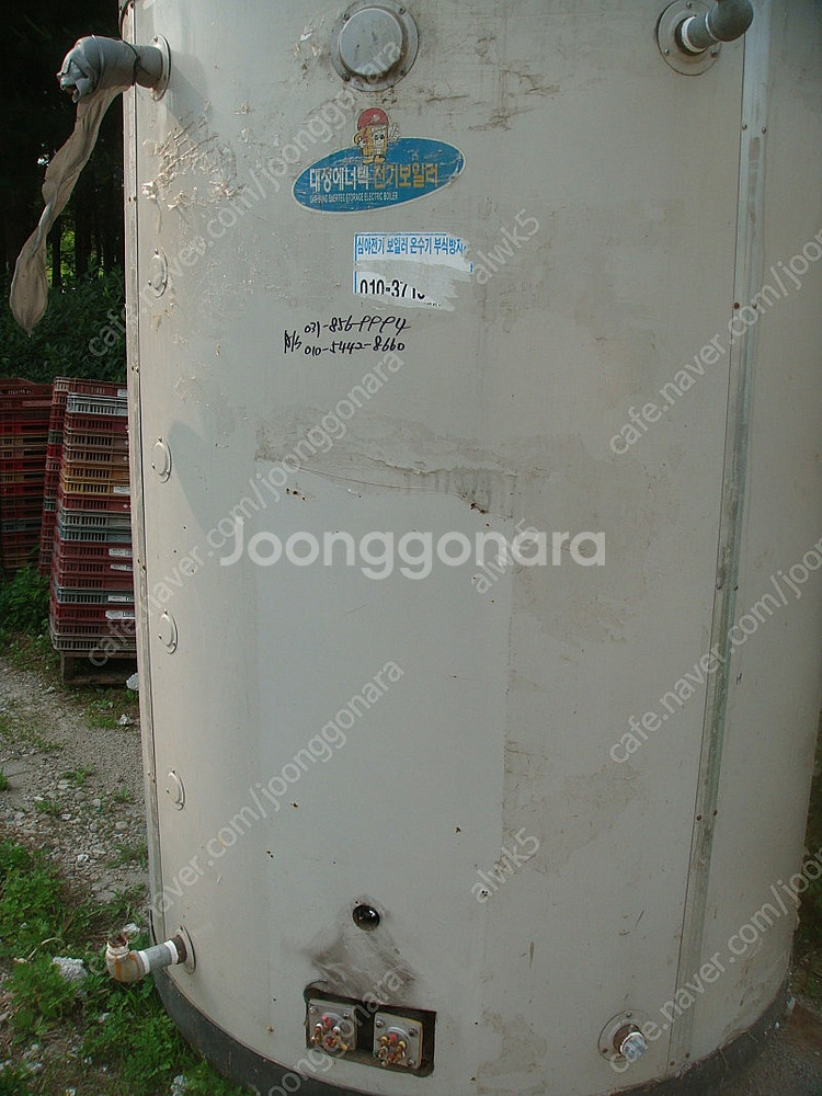 심야보일러 탱크 화목보일러 난방수 저장탱크 2700리터...--1