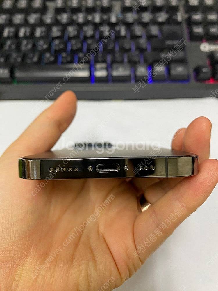 002438 아이폰13프로 그래파이트 AA급 128GB...--6