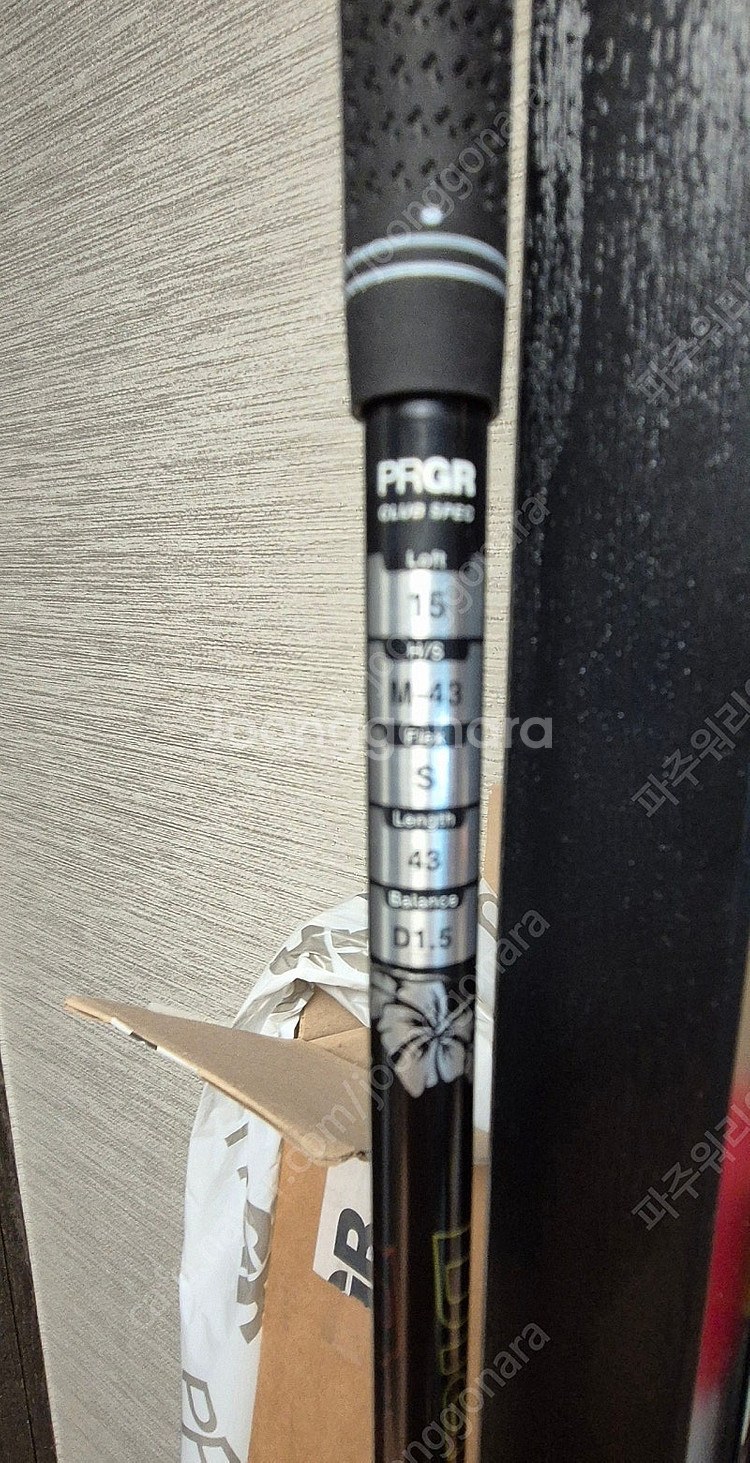 PRGR RS JUST 3번우드 S (헤드,그립 새제품...--6