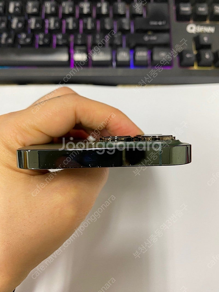 204352 아이폰13프로 그린 A급 256GB 무잔상...--3