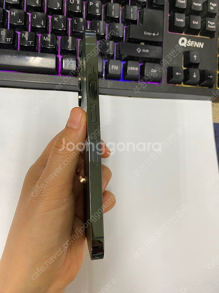 204352 아이폰13프로 그린 A급 256GB 무잔상...--4