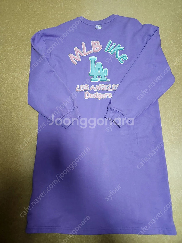mlb키즈오버핏롱원피스155사이즈2개--6