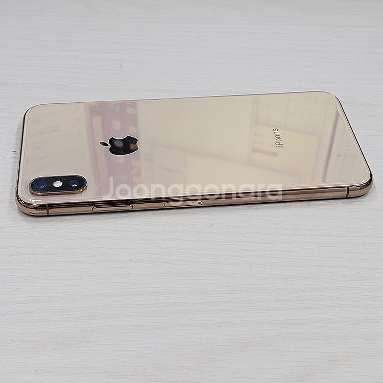 아이폰XS MAX 골드색상 64용량 무잔상 깨끗한단말기 S급 28만 판매해요--5