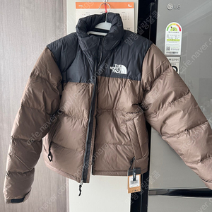 노스페이스 1996 눕시 브라운블랙 해외판 S 새상품