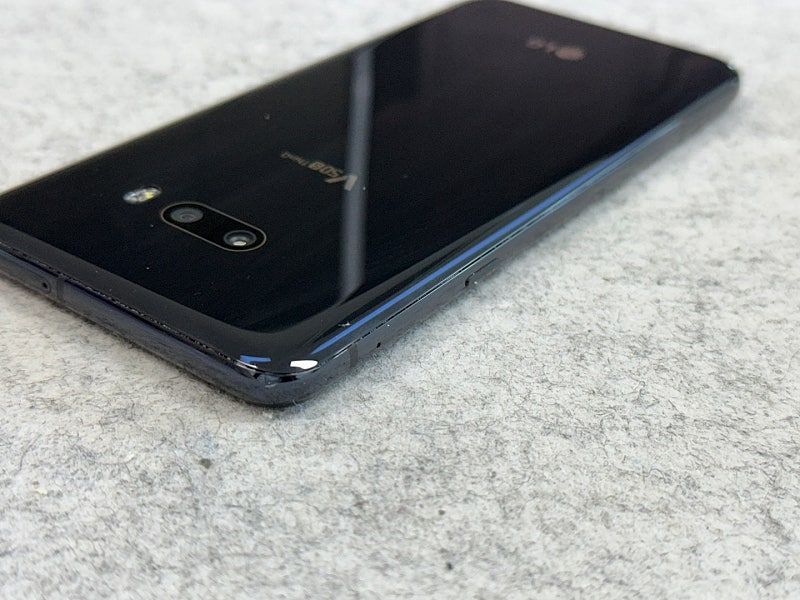 (무잔상S급)LG V50S 블랙 256G 무기스 깨끗한 단말기 실사용 추천 21년1월개통 14만 판매해요 이미지