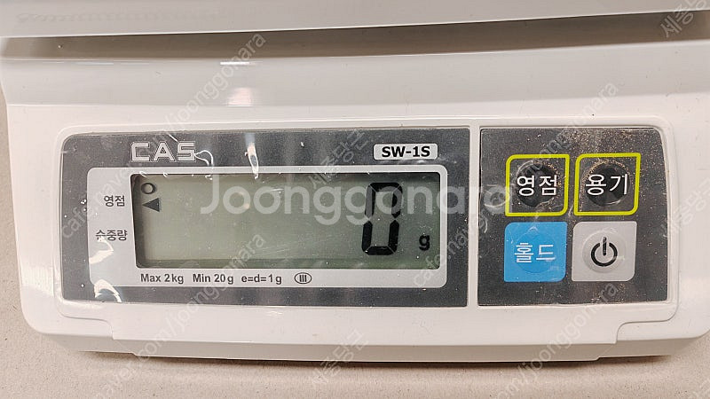 CAS SW-1S 전자저울 (택포 4만)--0