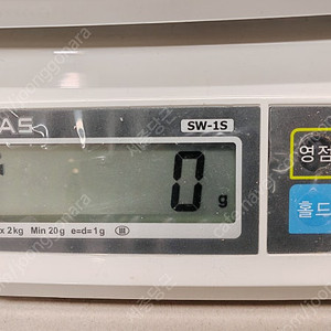 CAS SW-1S 전자저울 (택포 4만)