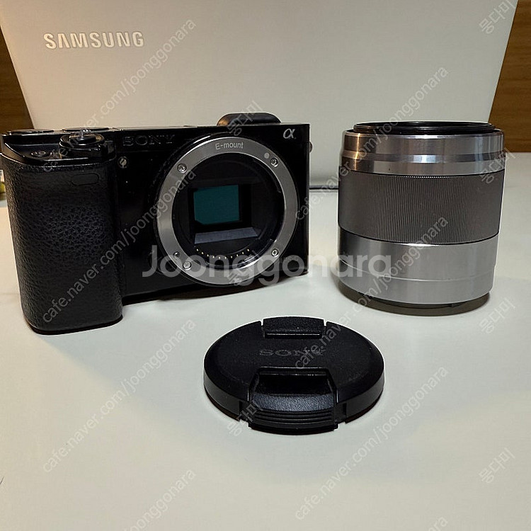 Sony A6000 + 50mm 단렌즈 희귀템 + 메모...--0