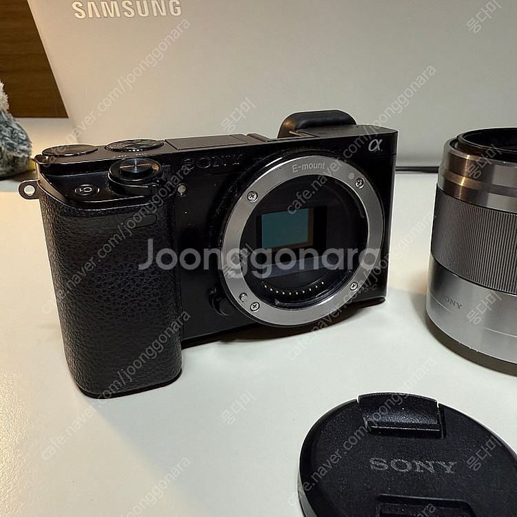 Sony A6000 + 50mm 단렌즈 희귀템 + 메모...--2