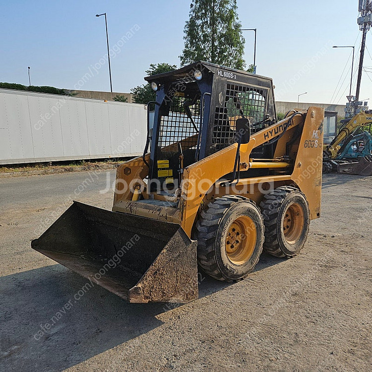 현대 스키드로더 HL600S-3 2007년식 버켓,베일...--1