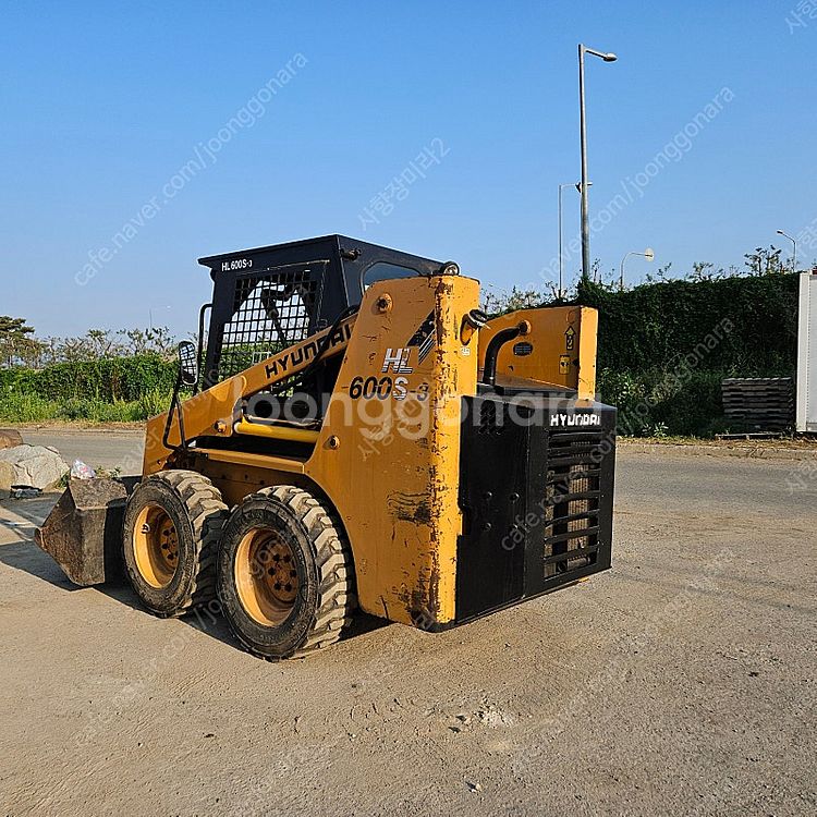 현대 스키드로더 HL600S-3 2007년식 버켓,베일...--3