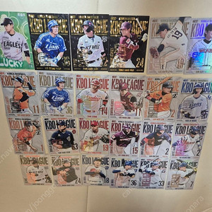 kbo 야구카드 클로버 홀페 홀로 판매 및 교환