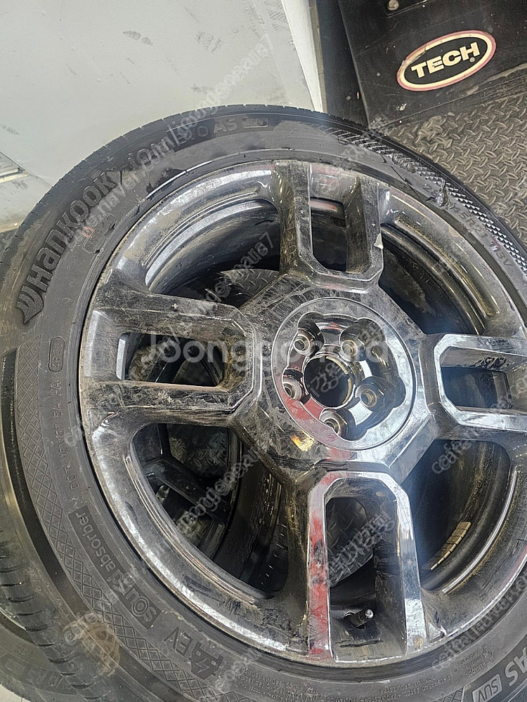 ev9 21인치 중고휠 판매합니다--0
