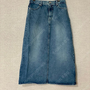 66-77) 리리앤코 롱데님스커트. 청치마