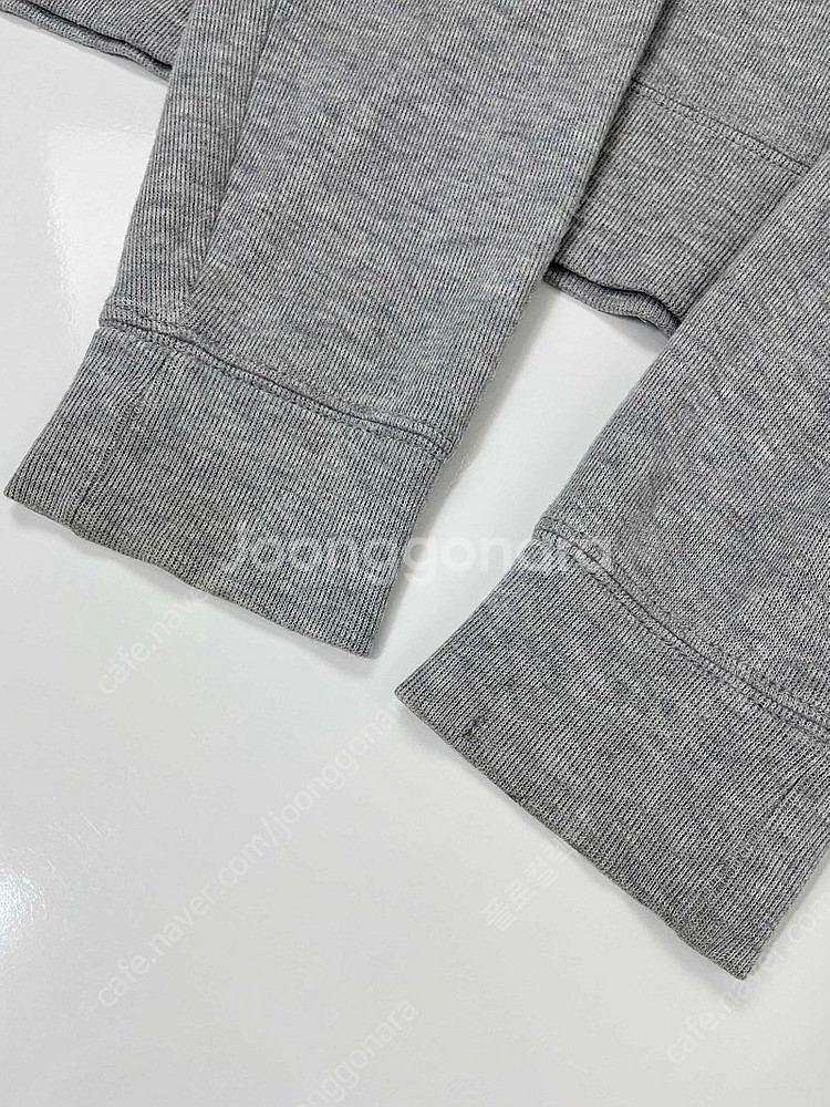 폴로 랄프로렌 estate rib 멜란지 그레이 크루넥...--5