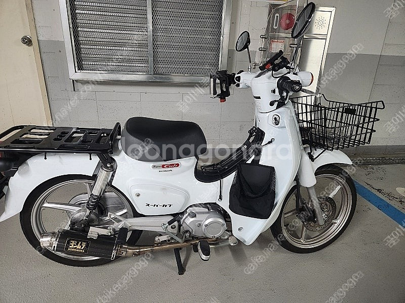부산 135cc 보어업 튜닝 슈퍼커브 급처--0