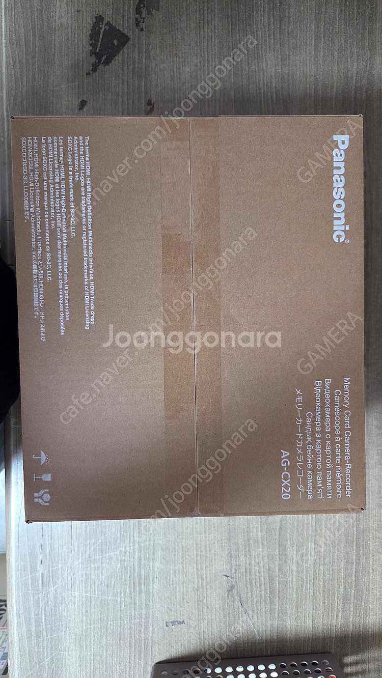 [미개봉신품] 파나소닉 AG-CX20 4K 캠코더--1