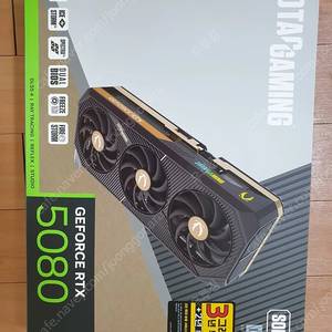 조텍 ZOTAC 지포스 RTX 5080 SOILD OC D7 16GB 미개봉