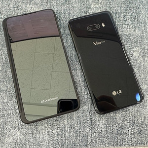 LG V50S 256G 블랙 외관S급 듀얼스크린 포함 15만원 판매해요