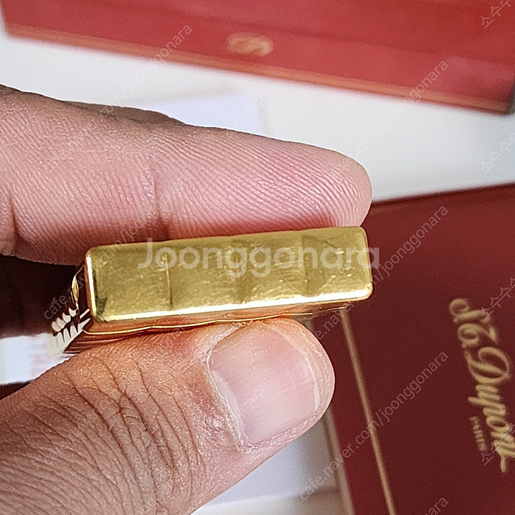 듀퐁 금장 라이타--4