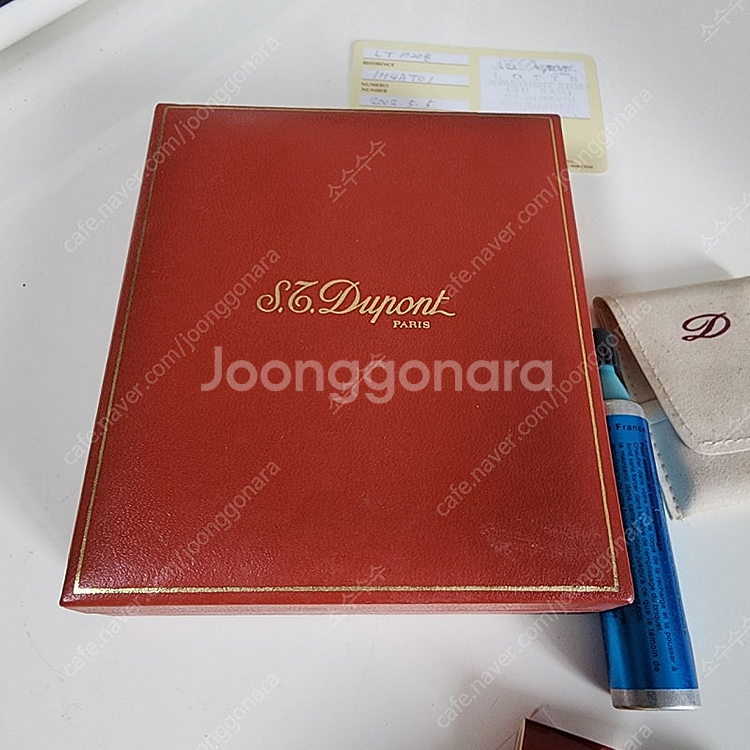 듀퐁 금장 라이타--8