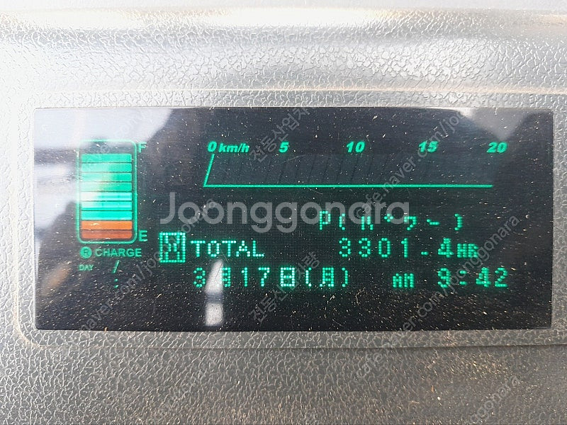 니찌유 삼방향지게차 1.0톤 3단 5000MM 3300...--4
