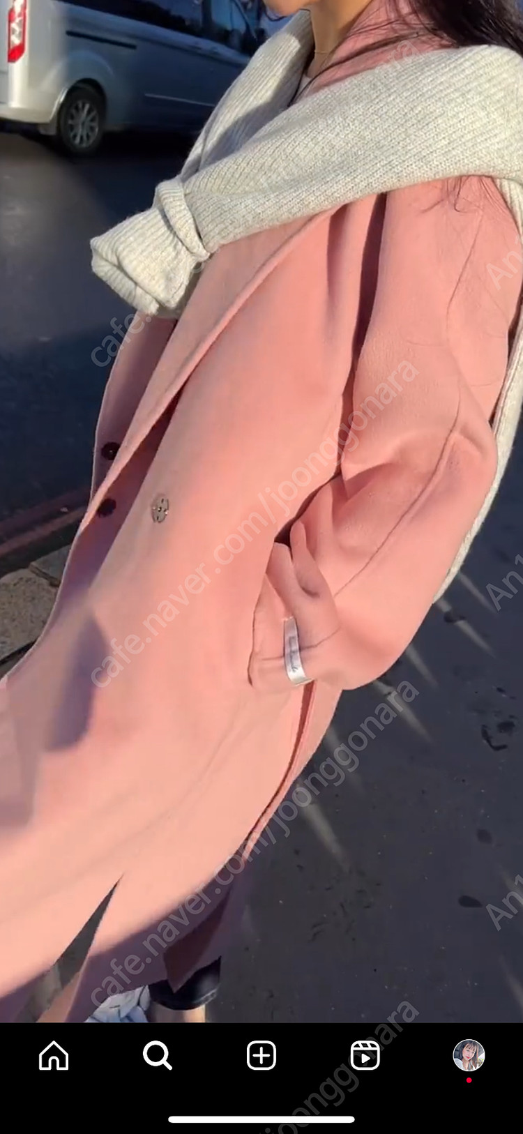 마리마켓 핸드메이드 코트--7