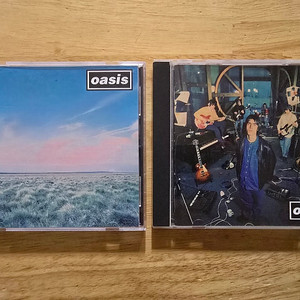 CD 음반 oasis 오아시스 싱글 2장
