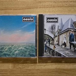 CD 음반 oasis 오아시스 싱글 2장
