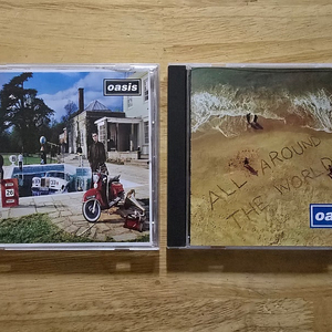 CD 음반 oasis 오아시스 앨범, 싱글 2장