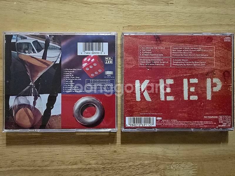 CD 음반 oasis 오아시스 앨범, 싱글 2장--2