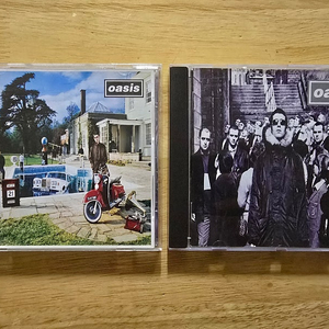 CD 음반 oasis 오아시스 앨범, 싱글 2장