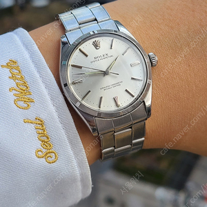 [정품] 롤렉스 오이스터퍼페추얼 엔진턴베젤 실버 소드핸즈 (Rolex Oyster Perpetual Engine Sword)판매 가격*