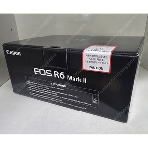 캐논 EOS R6 MARK 2 + EF-EOS R 어댑터 미개봉 새상품 팝니다.