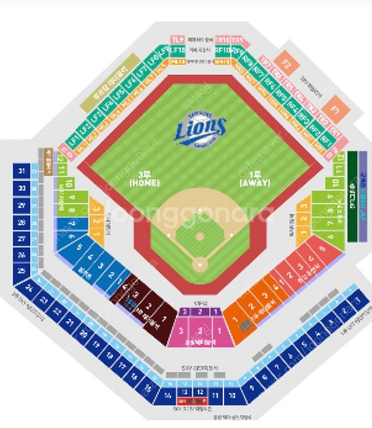 6/6,6/7 삼성:NC 블루존 2연석--0